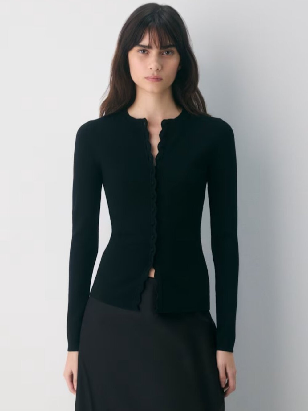 NWT Aritiza SHELLY Cardigan Black M